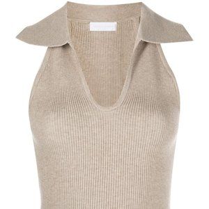 Jonathan Simkhai NATASHA SHORT SLEEVE POLO TOP